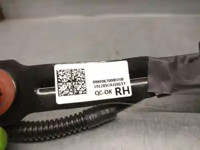 Peça sobressalente para automóvel em segunda mão chicote / encaixe cinto segurança por hyundai i10 iii (ac3, ai3) 1.2 mpi referências oem iam 88840k7000  88840k7000nnb