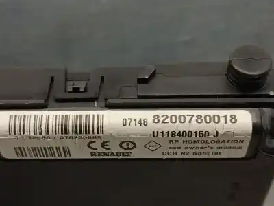 Автозапчасти б/у блок реле/предохранителей за renault grand scénic ii (jm0/1_) 1.5 dci (jm1e) ссылки oem iam 8200780018 u118400150j siemens 