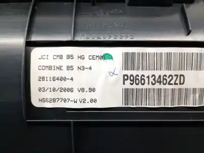 Pezzo di ricambio per auto di seconda mano pannello degli strumenti per citroen c4 i (lc_) 1.6 hdi riferimenti oem iam 96613462zd  6106wa Pezzo di ricambio per auto di seconda mano pannello degli strumenti per citroen c4 i (lc_) 1.6 hdi riferimenti oem iam 96613462zd  6106wa