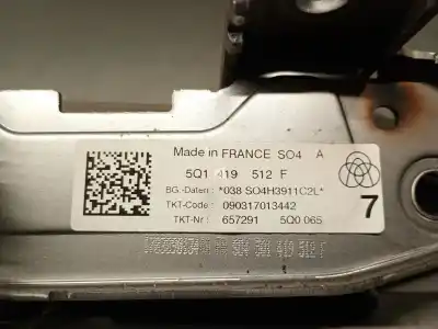 Автозапчасти б/у рулевая колонка за seat ateca (kh7, khp) 1.4 tsi ссылки oem iam 5q1419512f  5r4419512f