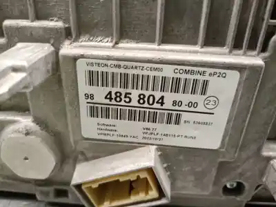 Second-hand car spare part dashboard for peugeot 208 ii (ub_, up_, uw_, uj_) 1.2 puretech 100 oem iam references 9848580480  9836680080