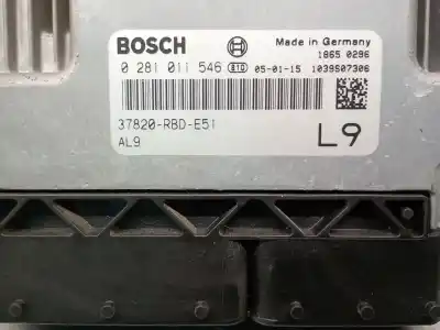 Автозапчасти б/у блок управления двигателем за honda accord vii (cl, cn) 2.2 i-ctdi (cn1) ссылки oem iam 37820rbde51 0281011546 bosch 37820rbde51