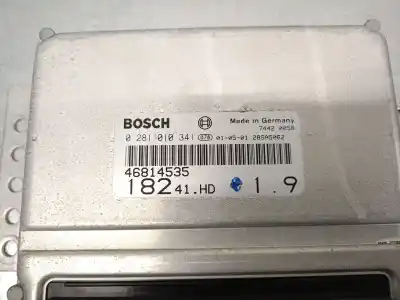 Автозапчасти б/у блок управления двигателем за fiat bravo i (182_) 1.9 jtd ссылки oem iam 46814535 0281010341 bosch 