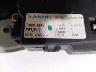 Second-hand car spare part electric roof for bmw 3 (e90) 330 xd oem iam references 54137145920  54137145920