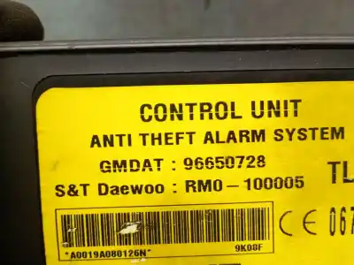 Second-hand car spare part electronic module for chevrolet aveo 1.2 cat oem iam references 96650728  96650728