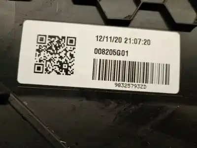 Автозапчастина б/у обкітка задніх лівіх дверей для peugeot 2008 ii (ud_, us_, uy_, uk_) 1.2 puretech 100 посилання на oem iam 98325793zd  98325793zd