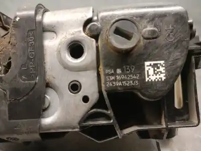 Second-hand car spare part left front door lock for citroen jumpy furgón (v_) 2.0 bluehdi 120 oem iam references 16942542  9808413980