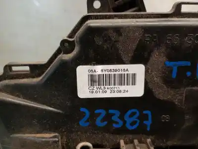 Second-hand car spare part rear right door lock for skoda fabia ii combi (545) 1.9 tdi oem iam references 3b1837015ar  5j0839016