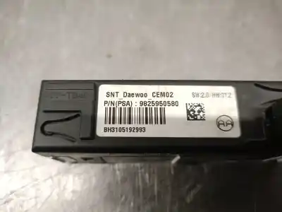 Second-hand car spare part multifunction display for citroen jumpy furgón (v_) 2.0 bluehdi 120 oem iam references 9825950580  9825950580