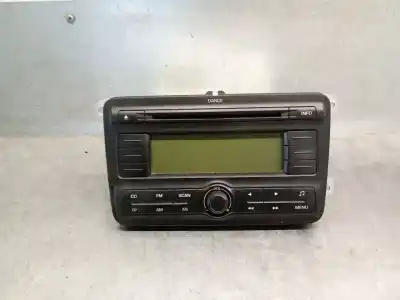 Автозапчастина б/у аудіо система / радіо Cd для SKODA FABIA II COMBI (545) 1.9 TDI Посилання на OEM IAM 5J0035161A  AAO700002