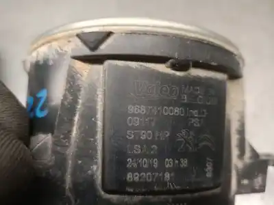 Second-hand car spare part right fog light for citroen jumpy furgón (v_) 2.0 bluehdi 120 oem iam references 9687410080  6208q3