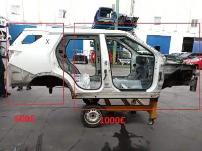Автозапчасти б/у заднее правое крыло (обрезано) за ssangyong xlv suv e-xgi 160 ссылки oem iam 173910  