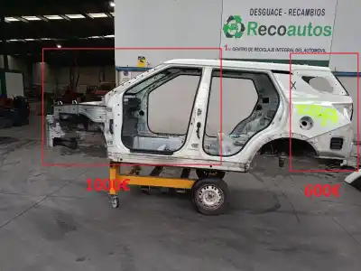 Автозапчастина б/у задне ліве крило (різ) для ssangyong xlv suv e-xgi 160 посилання на oem iam 173910  