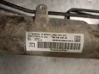 Second-hand car spare part steering rack for citroen jumpy furgón (v_) 2.0 bluehdi 120 oem iam references 9813692680 7831974272 bosch 9813692680