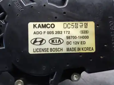 Автозапчасти б/у мотор заднего стеклоочистителя за kia cee'd fastback (ed) 1.6 crdi 115 ссылки oem iam 987001h000 f00s2b2172 kamco 