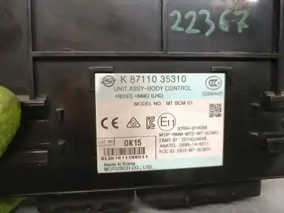 Автозапчасти б/у электронный модуль за ssangyong xlv suv e-xgi 160 ссылки oem iam 8711035310 97rai016068 