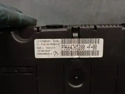 Second-hand car spare part dashboard for citroen c4 grand picasso i (ua_) 2.0 hdi 138 oem iam references 9664365280 281203249 6103v3