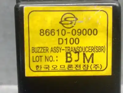Автозапчасти б/у реле за ssangyong actyon sports i (qj) 2.0 xdi ссылки oem iam 8661009000 d100 buzzer 