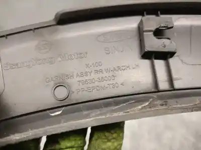 Автозапчасти б/у заднее левое крыло за ssangyong xlv suv e-xgi 160 ссылки oem iam 7953035000  