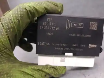 Second-hand car spare part electronic module for citroen c4 cactus 1.5 bluehdi 120 oem iam references 9837674280 63821v valeo 