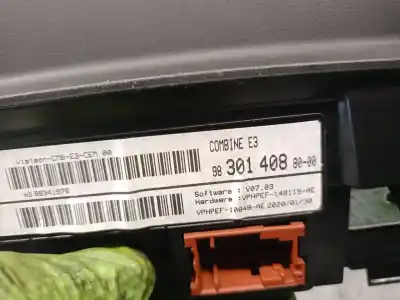 Second-hand car spare part dashboard for citroen c4 cactus 1.5 bluehdi 120 oem iam references 9830140880 88341976 visteon 9830140880