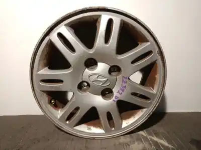 Gebrauchtes Autoersatzteil FELGE zum HYUNDAI GETZ (TB)  OEM-IAM-Referenzen 529101C350  R145.5JX14OFFSET46