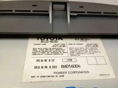 Second-hand car spare part audio system / radio cd for lexus rx (mcu15) 300 awd (mcu15) oem iam references 8612048100  8612048100