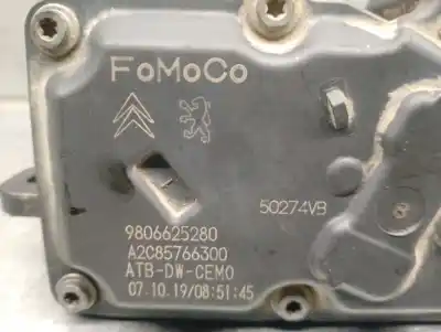 Pezzo di ricambio per auto di seconda mano scatola della farfalla per citroen jumpy furgón (v_) 2.0 bluehdi 120 riferimenti oem iam 9806625280  9806625280