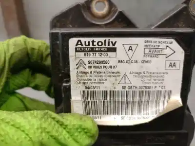 Автозапчастина б/у блок управління подушками безпеки для citroen c5 iii (rd_) 1.6 hdi 110 посилання на oem iam 9674290580 619771200 autoliv 