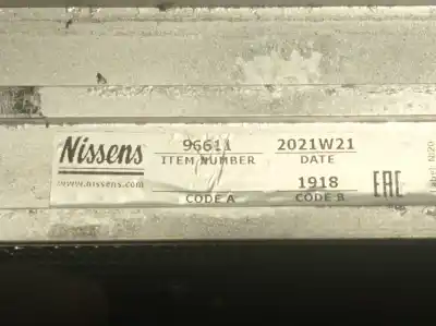 Автозапчастина б/у інтеркулер для porsche cayenne (92a) 3.0 diesel посилання на oem iam 95511064011 96611 nissens 95511064011