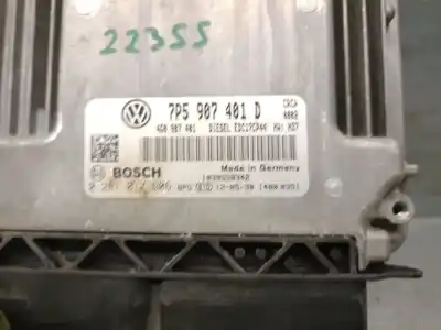 Автозапчасти б/у блок управления двигателем за porsche cayenne (92a) 3.0 diesel ссылки oem iam 7p5907401d 0281017906 bosch 