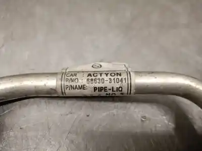 Автозапчасти б/у трубы кондиционирования воздуха за ssangyong actyon sports i (qj) 2.0 xdi ссылки oem iam 6863031041  6863031041