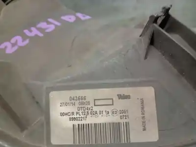 Pezzo di ricambio per auto di seconda mano faro anteriore destro per renault kangoo (f/kc0) 1.5 dci diesel 84 cv / 62 kw riferimenti oem iam 89902217  260104911r
