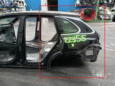 Автозапчастина б/у задне ліве крило (різ) для porsche cayenne (92a) 3.0 diesel посилання на oem iam 95850398500