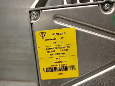 Автозапчастина б/у антенний підсилювач для porsche cayenne (92a) 3.0 diesel посилання на oem iam 7p5035223g 720411212702 95864530200