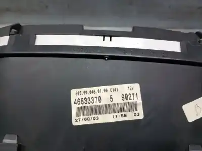 Pezzo di ricambio per auto di seconda mano pannello degli strumenti per fiat punto (188_) 1.3 jtd 16v riferimenti oem iam 46833370  46833370