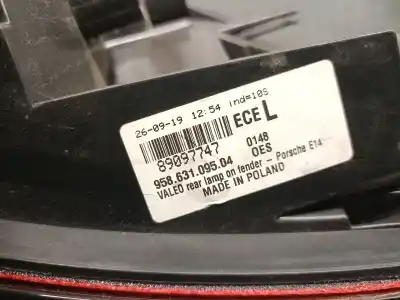 Автозапчасти б/у левый задний фонарь за porsche cayenne (92a) 3.0 diesel ссылки oem iam 95863109504 89097747 valeo 95863109502