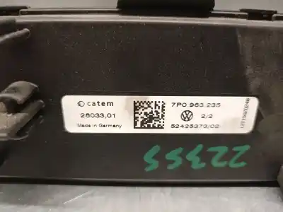 Автозапчастина б/у стійкість на нагревання для porsche cayenne (92a) 3.0 diesel посилання на oem iam 7p0963235 5242537302 95861223500