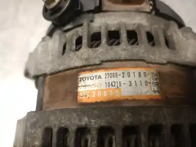 Автозапчастина б/у генератор для lexus rx (mcu15) 300 awd (mcu15) посилання на oem iam 2706020180 1042103110 denso 2706020180