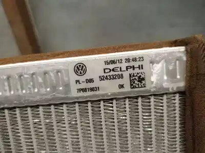 Автозапчастина б/у радіатор опалення / кондиціонації для porsche cayenne (92a) 3.0 diesel посилання на oem iam 7p0819031  95857232600