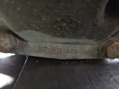 Second-hand car spare part rear differential for bmw 1 (e87) 116 d oem iam references 7598855 3.07 33107566170