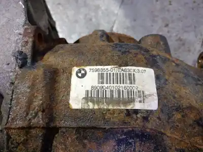 Second-hand car spare part rear differential for bmw 1 (e87) 116 d oem iam references 7598855 3.07 33107566170