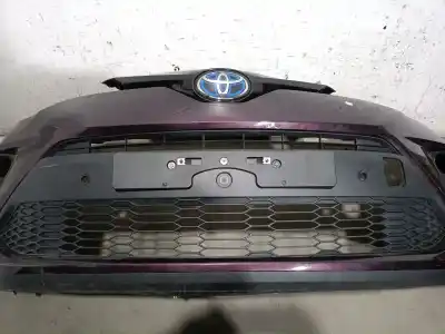 Автозапчастина б/у передній бампер для toyota c-hr (_x1_) 1.8 hybrid (zyx10_, zyx11_) посилання на oem iam 52119f4909  52119f4909