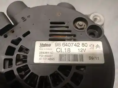 Автозапчастина б/у генератор для citroen c5 iii (rd_) 1.6 hdi 110 посилання на oem iam 9664074280 2543611c valeo 5705kr