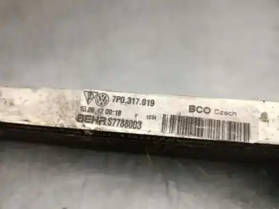 Автозапчастина б/у масляний радіатор для porsche cayenne (92a) 3.0 diesel посилання на oem iam 7p0317019 s7788003 behr 