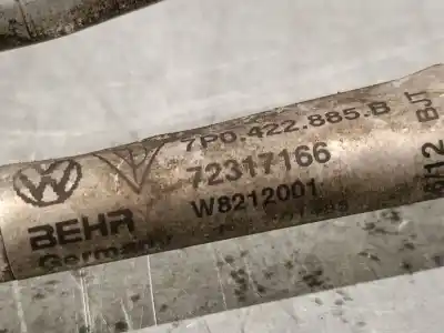 Автозапчасти б/у охладитель рулевого масла за porsche cayenne (92a) 3.0 diesel ссылки oem iam 7p0422885b 72317166 behr 