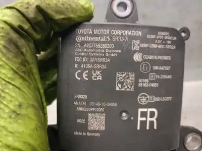 Автозапчастина б/у електронний модуль для toyota c-hr (_x1_) 1.8 hybrid (zyx10_, zyx11_) посилання на oem iam 88162f4031  