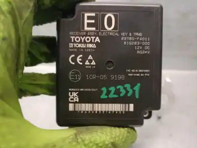 Автозапчастина б/у електронний модуль для toyota c-hr (_x1_) 1.8 hybrid (zyx10_, zyx11_) посилання на oem iam 897b0f4011 61g263000 