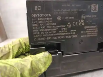 Автозапчастина б/у електронний модуль для toyota c-hr (_x1_) 1.8 hybrid (zyx10_, zyx11_) посилання на oem iam 89981f4220 mb2851000440 denso 