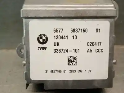 Second-hand car spare part airbag control unit for mini mini (f55) cooper s oem iam references 65776837160 336724101 trw 